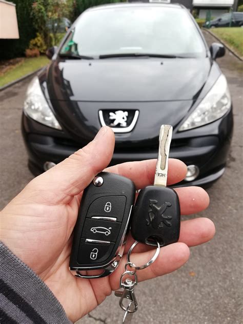Peugeot 207 Schlüssel nachmachen übersichtlich erklärt